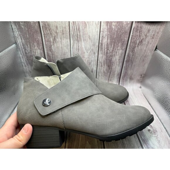 JBU by Jambu Gray Cassidy Ankle Boot Bootie Women Size 9.5M 9.5 - Picture 2 of 10